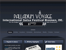 Tablet Screenshot of palladium-voyage.com